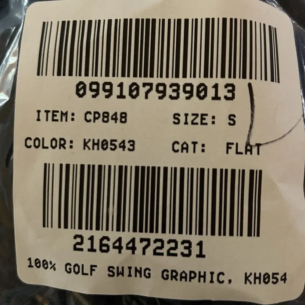 J Crew T-Shirt Mens Small Blue Golf Swing Graphic Tee Cotton Crewneck CP848 NWT